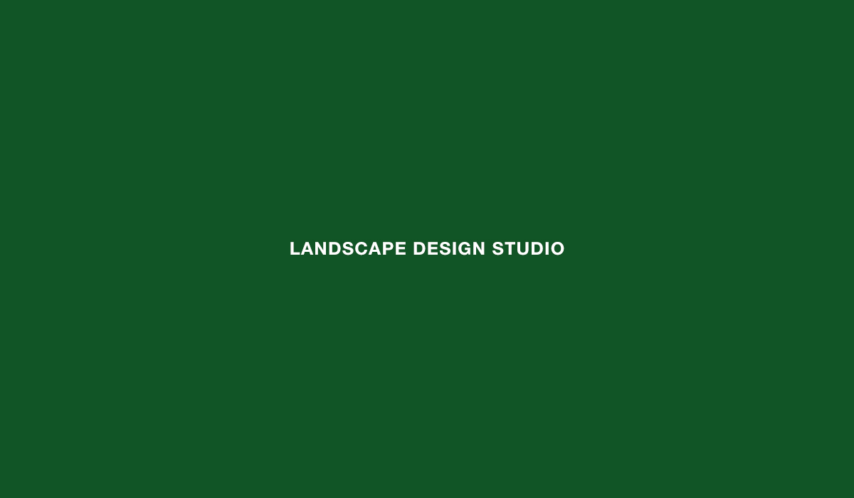 Створення логотипу студії ландшафтного дизайну